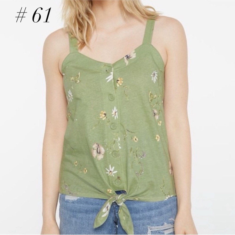 [#61] NWT, Green Top, Size Large